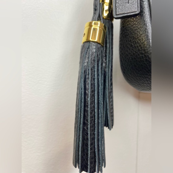 Coach Black Pebbled Leather Bag - Picture 3 of 9